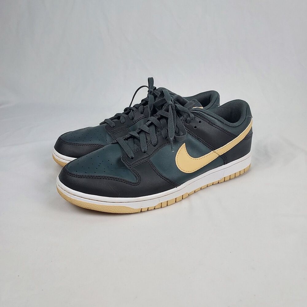 Nike Dunk Low Retro Sneaker Men's Size 11 Black / Sesame Anthracite DV0831-005